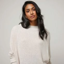 JB Jayson Brunsdon Jayson Brunsdon Cocoon Knit Oyster