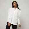 JB Jayson Brunsdon Jayson Brunsdon Flared Sleeve Shirt White 1 JB Jayson Brunsdon Jayson Brunsdon Flared Sleeve Shirt White -Women's Clothing store online BP646839001 white 5