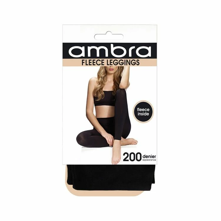 Ambra Fleece Legging Black 3 Ambra Fleece Legging Black