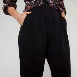 Stella Martini Knit Pant Black -Women's Clothing store online BP647084001 black 7