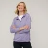 LMA Hooded Full Zip Top Lavender Marle 1 LMA Hooded Full Zip Top Lavender Marle -Women's Clothing store online BP647285005 lav mle 5